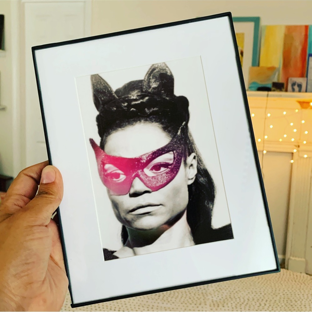 Eartha Kitt Art photography. Purrrfection.